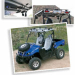 UTV Concepts Rear Light bar and Stereo Rack System